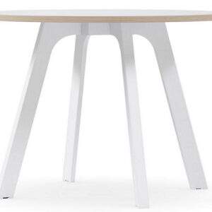 DD Toro Meeting Table White Base