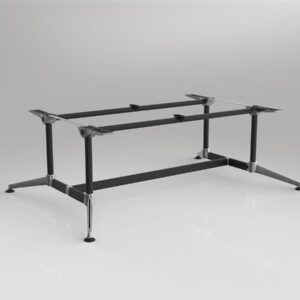 OL Modulus Meeting Table Twin Post Single Span Frame