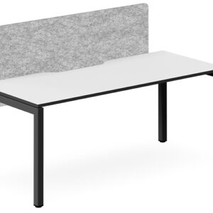 DD Plaza Workstation Single Sided with Optic Screen