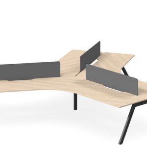 DD Vista Workstation Double Sided For 3 Person